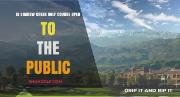 Is Shadow Creek Golf Course Publicly Accessible? Find Out Here