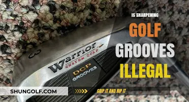 Golf Groove Sharpening: Legal or Cheating?