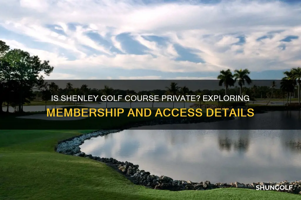 is shenley golf course private