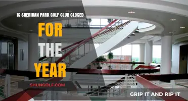 Sheridan Park Golf Club Closure: What's Happening This Year?