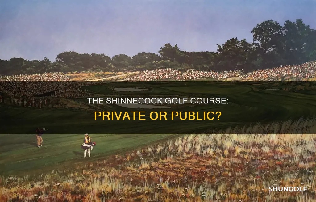 is shinecock golf private or public