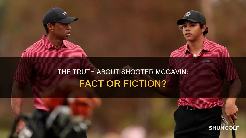 is shooter mcgavin a real golfer