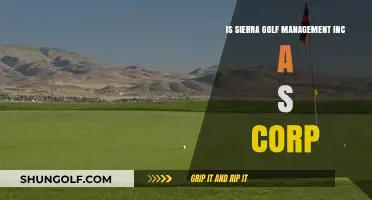 Is Sierra Golf Management Inc an S Corp? Unveiling the Truth