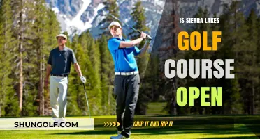 Is Sierra Lakes Golf Course Open? Current Status and Updates
