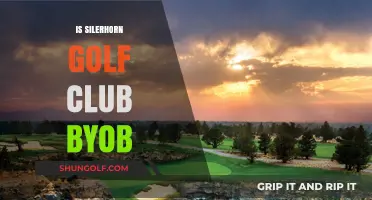Can You Bring Your Own Alcohol to Silverhorn Golf Club?