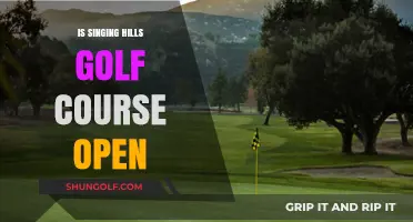 Is Singing Hills Golf Course Open? Check Current Status & Updates
