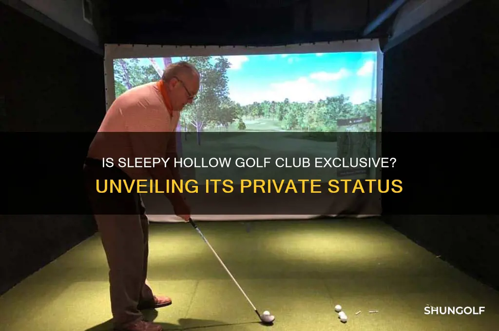 is sleepy hollow a private golf course
