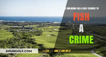 Is Sneaking Onto Golf Courses for Fishing a Criminal Offense?