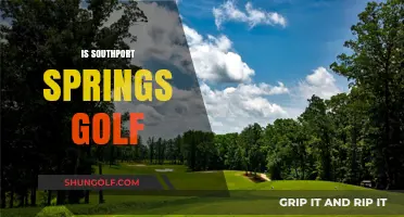 Southport Springs Golf: A Relaxing and Fun Experience