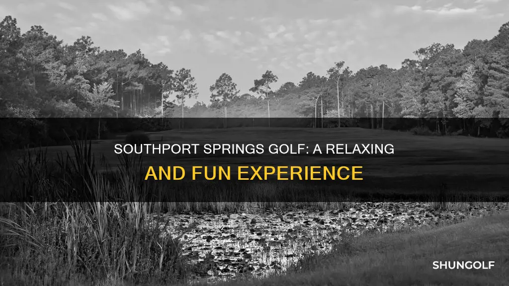 is southport springs golf