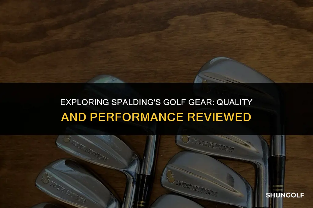 is spalding a good golf brand