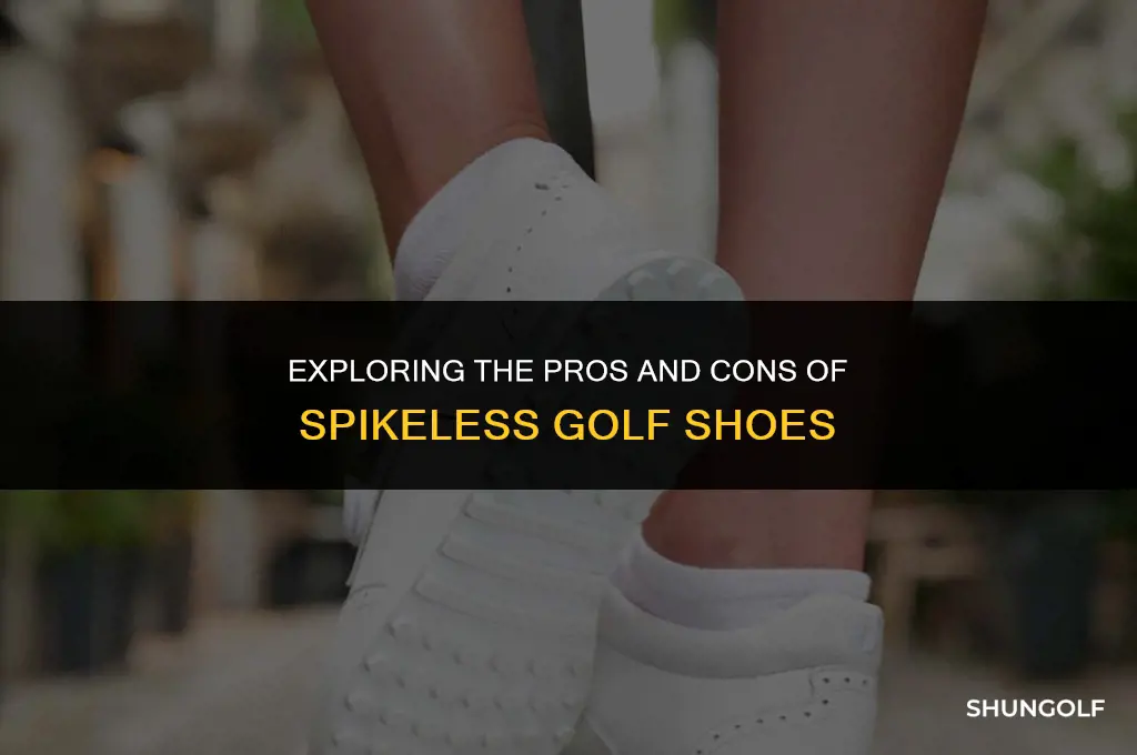 is spikeless golf shoes good