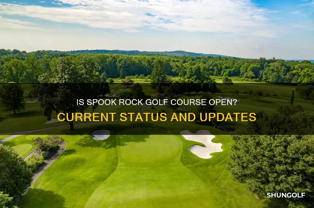 is spook rock golf course open