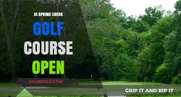 Is Spring Creek Golf Course Open? Current Status and Updates