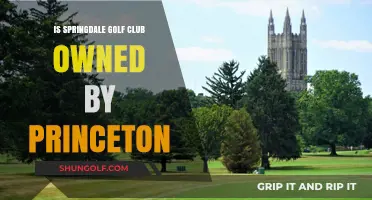 Is Springdale Golf Club Owned by Princeton University?