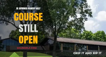 Is Springs Ranch Golf Course Still Open? Current Status Update