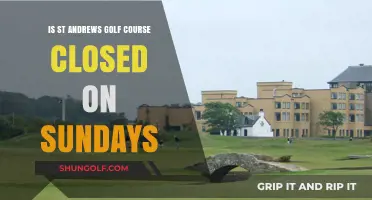 Is St Andrews Golf Course Closed on Sundays? Find Out Here