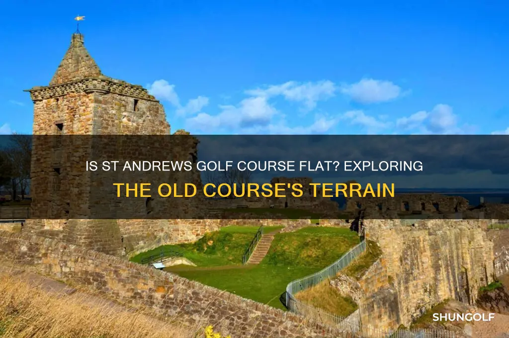 is st andrews golf course flat
