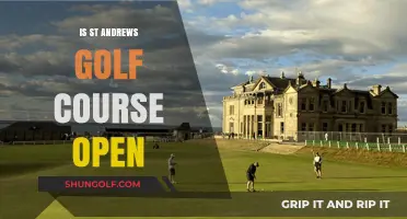 Is St Andrews Golf Course Open? Current Status and Updates