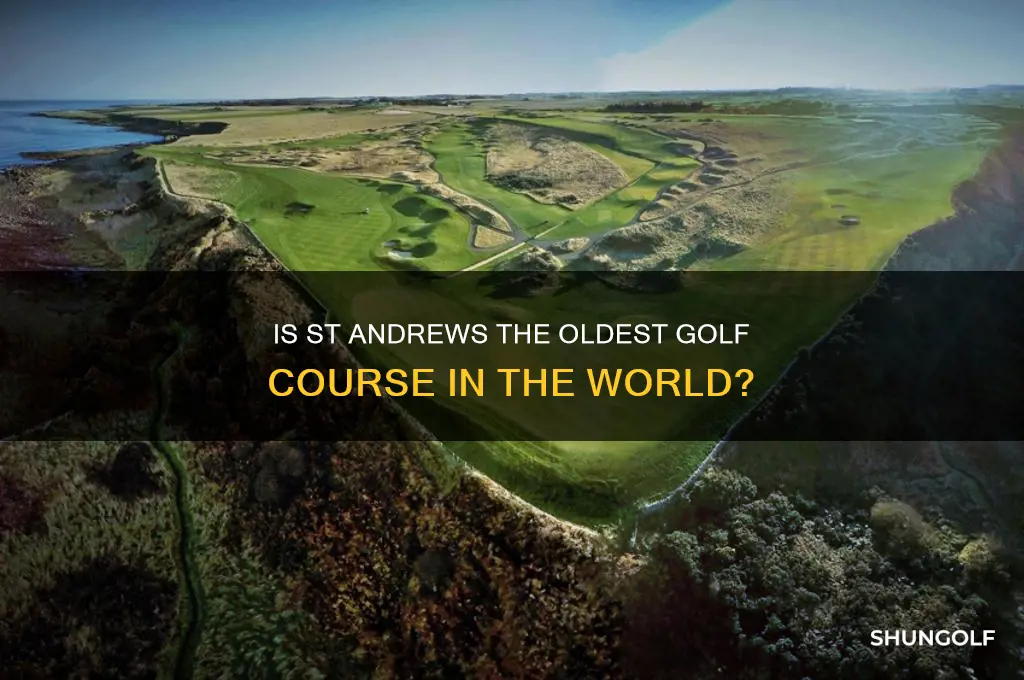 is st andrews the first golf course
