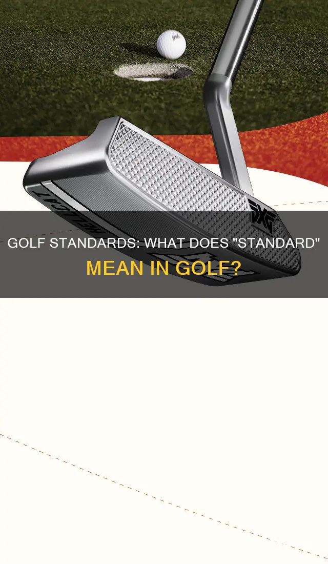 is standard a golf term