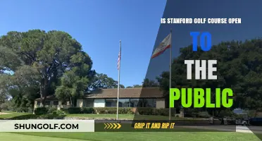 Is Stanford Golf Course Publicly Accessible? A Comprehensive Guide