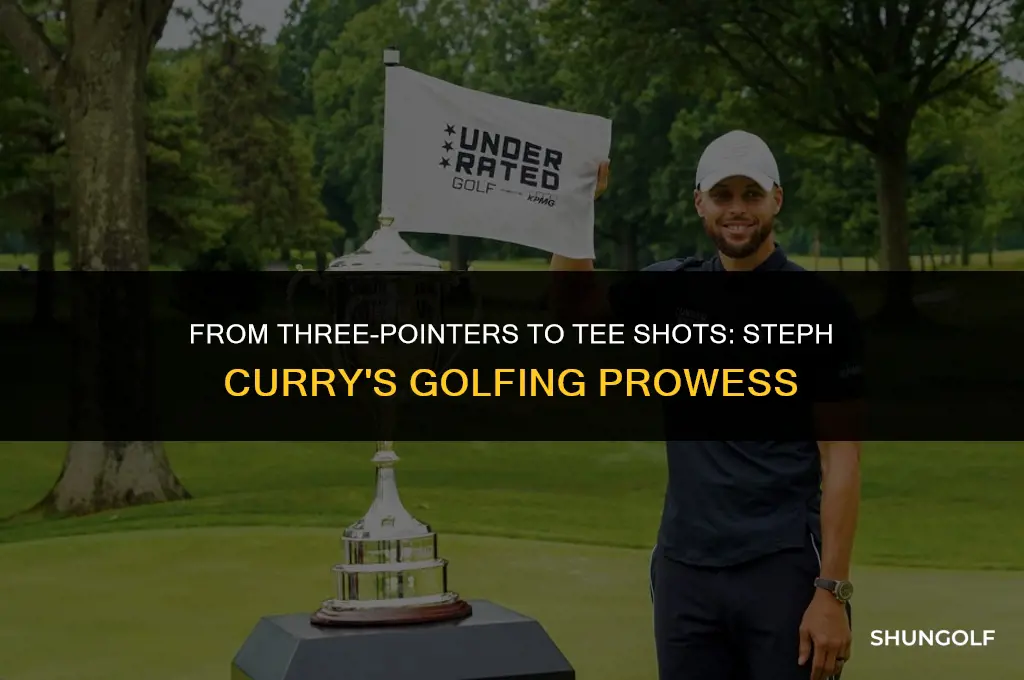 is steph curry a good golfer
