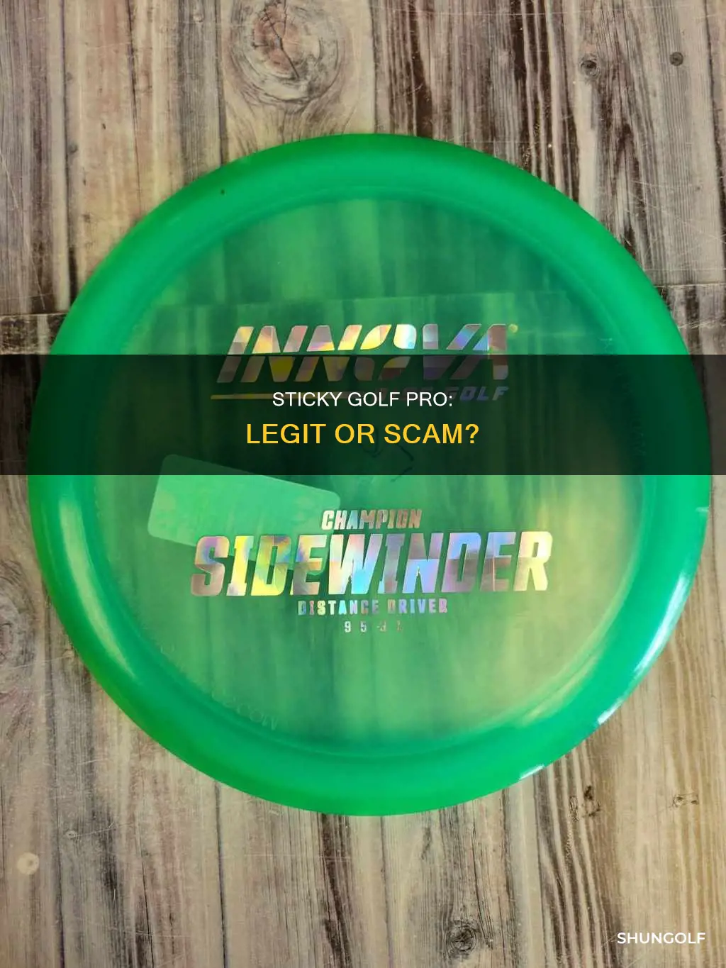 is sticky golf pro a scam