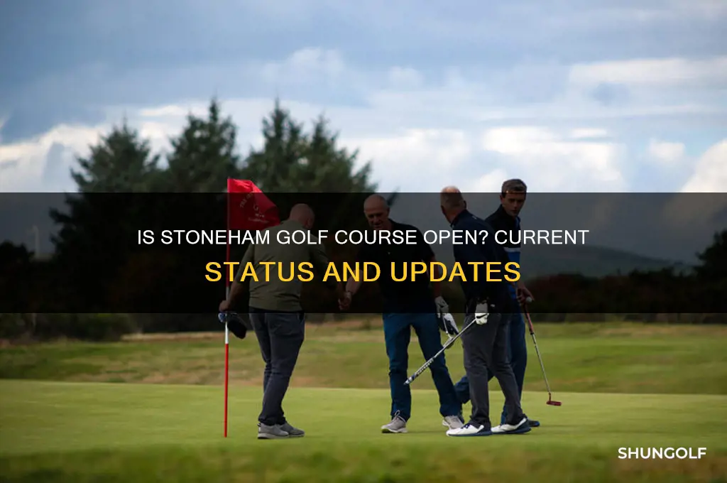 is stoneham golf course open
