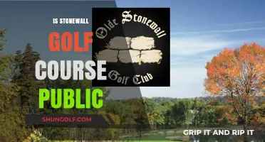 Is Stonewall Golf Course Public? Exploring Access and Membership Details