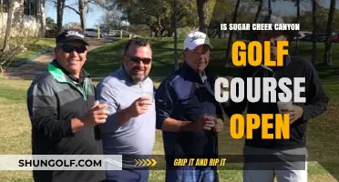 Is Sugar Creek Canyon Golf Course Open? Current Status and Updates