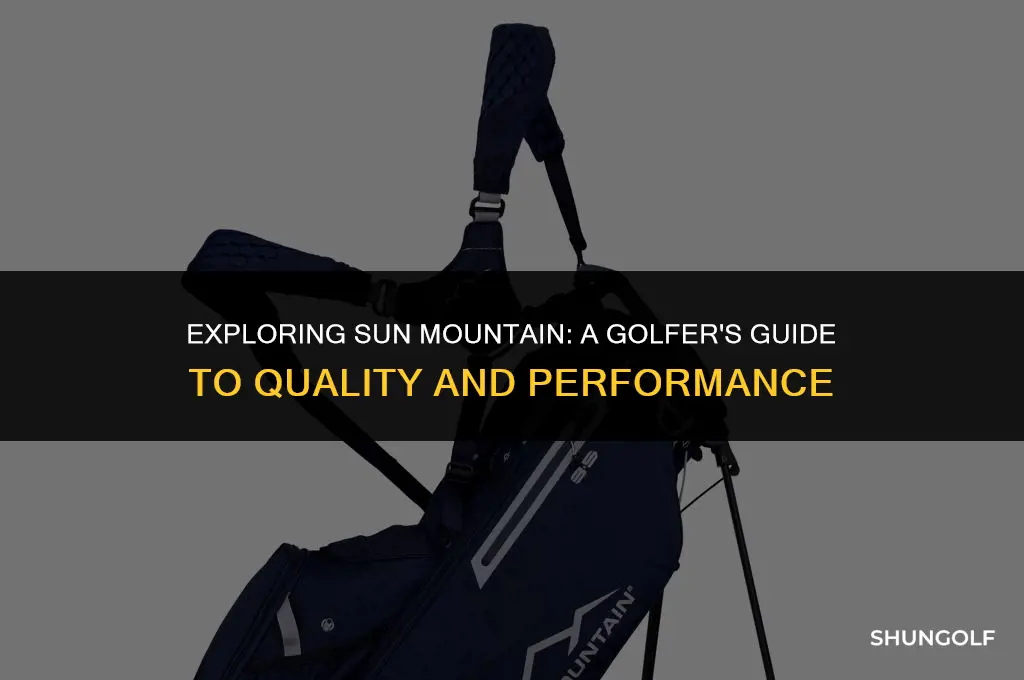 is sun mountain a good golf brand