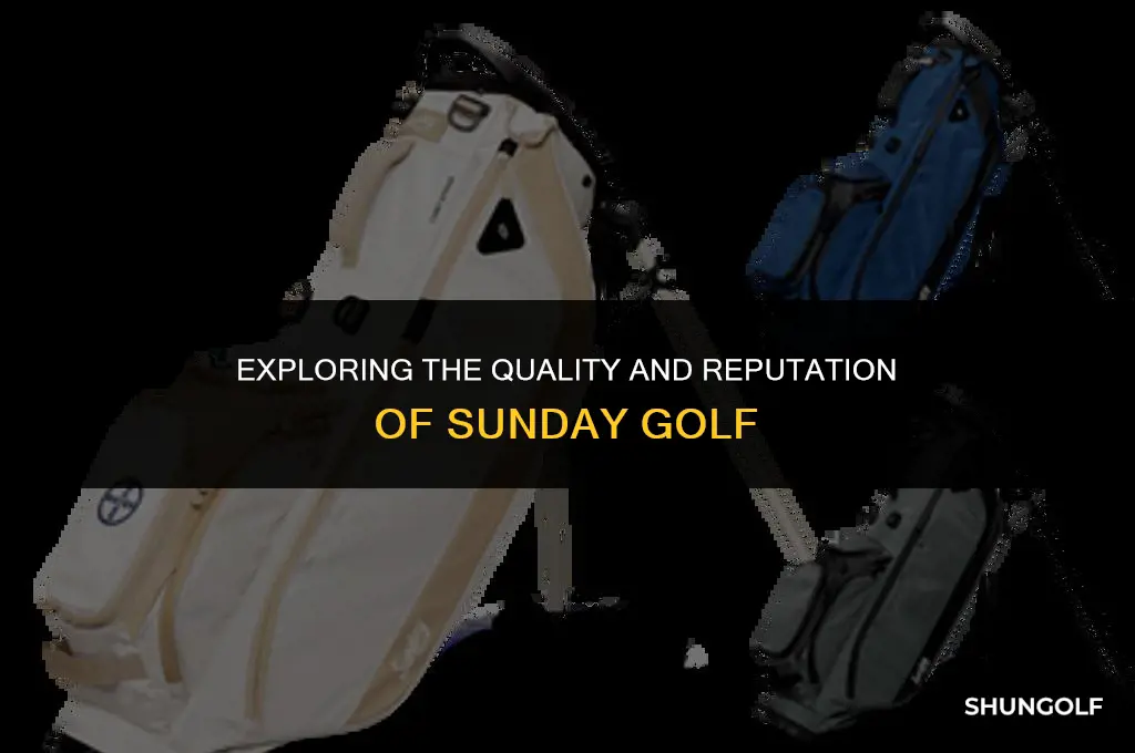 is sunday golf a good brand