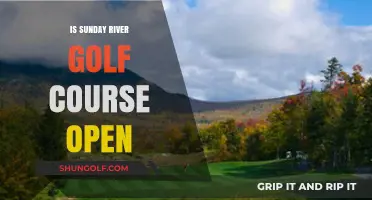 Is Sunday River Golf Course Open? Check Current Status & Hours