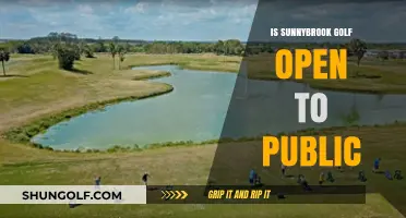Is Sunnybrook Golf Course Publicly Accessible? A Comprehensive Guide