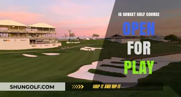 Is Sunset Golf Course Open? Check Current Play Status Here