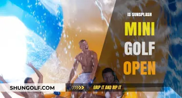 Is SunSplash Mini Golf Open? Check Hours and Availability Now