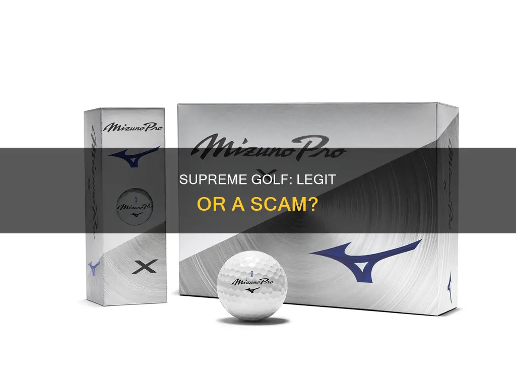 is supreme golf legit
