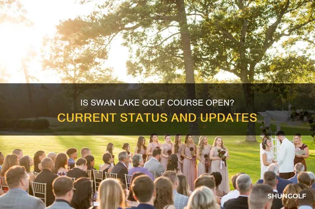 is swan lake golf course open