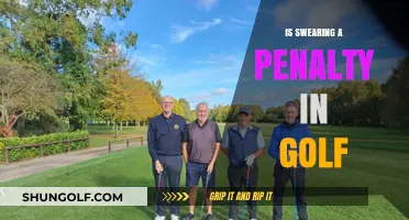 Swearing in Golf: Penalty or Not?