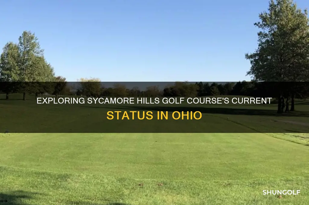 is sycamore hills golf course still there in ohio