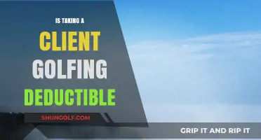 Golfing with Clients: Are Expenses Deductible?