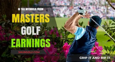 Are Masters Golf Tournament Winnings Taxed? Understanding Earnings Withholding