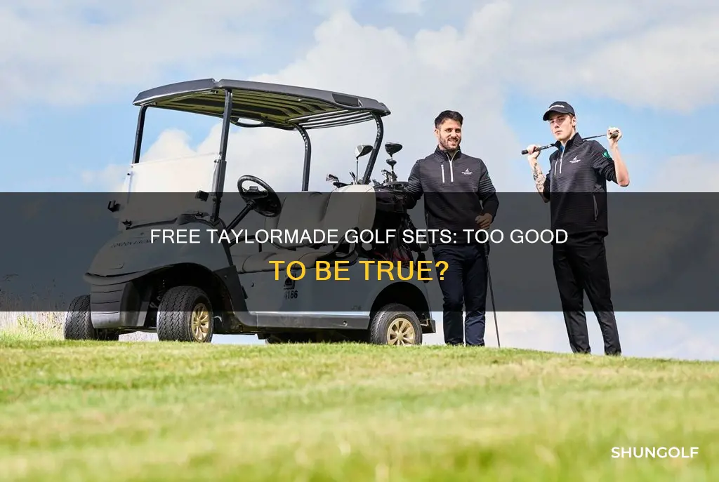 is taylormade giving away golf sets