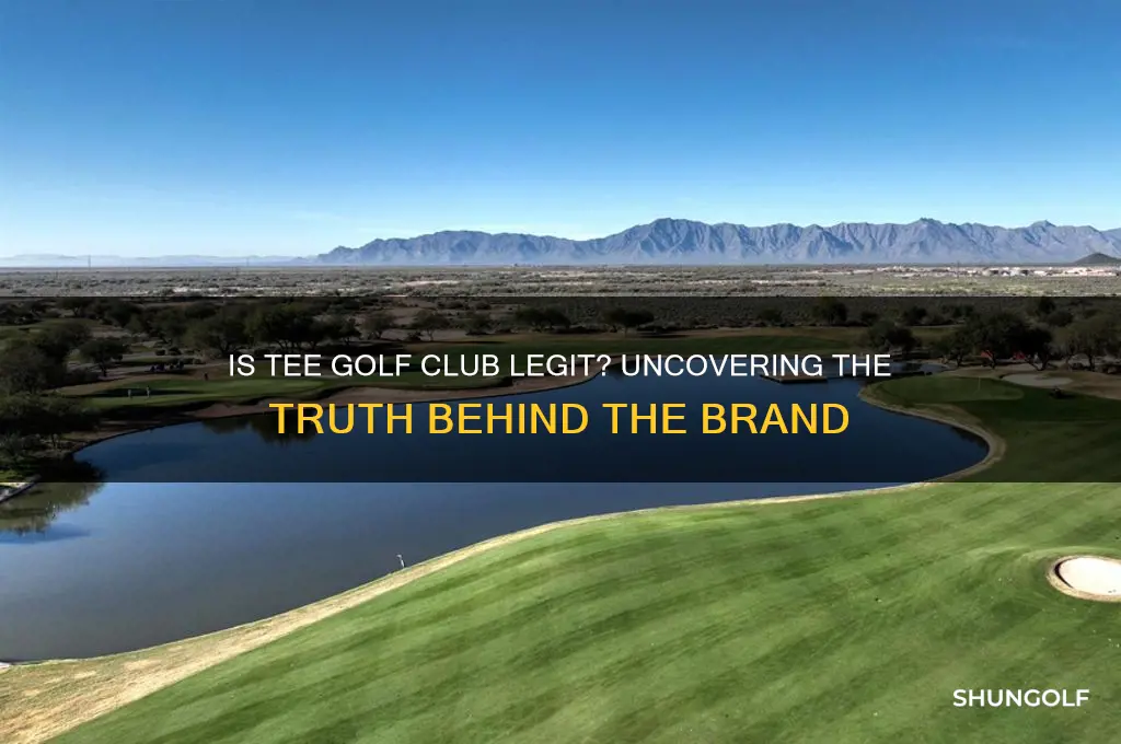 is tee golf club legit