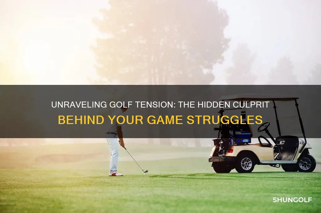 is tension the real problem in your golf game