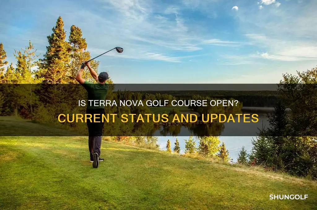 is terra nova golf course open