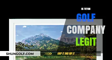 Golf Gear: Teton Golf Company Review