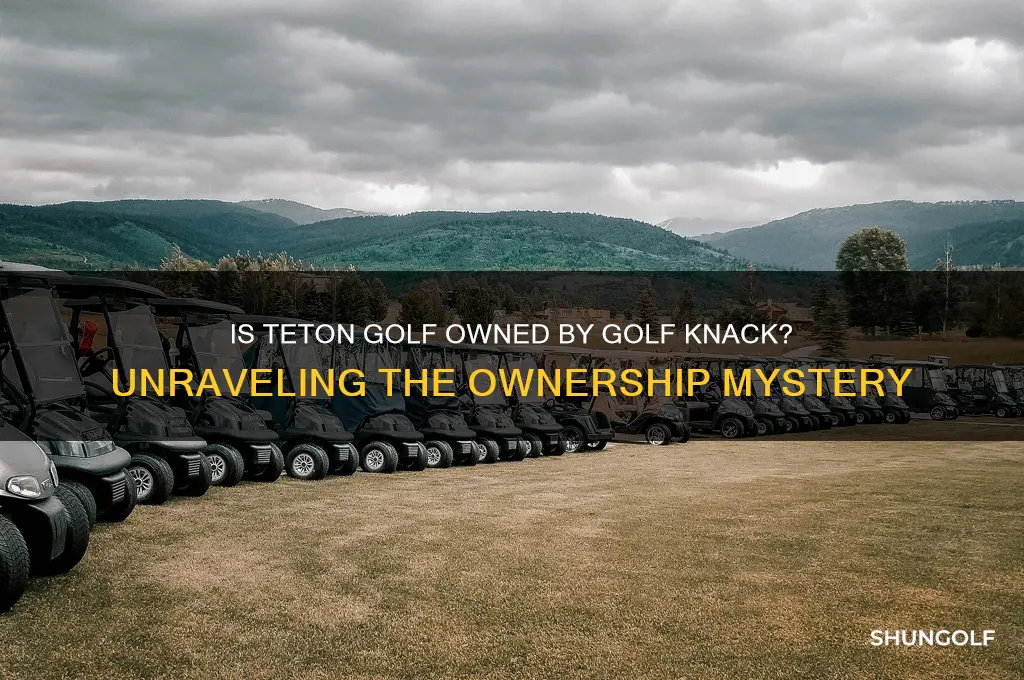 is teton golf owned by golf knack