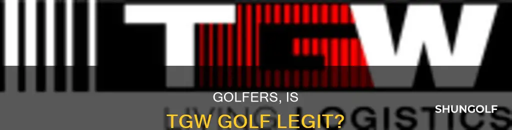 is tgw golf legit